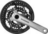 Shimano Kurbelgarnitur  FC-T 551 silber